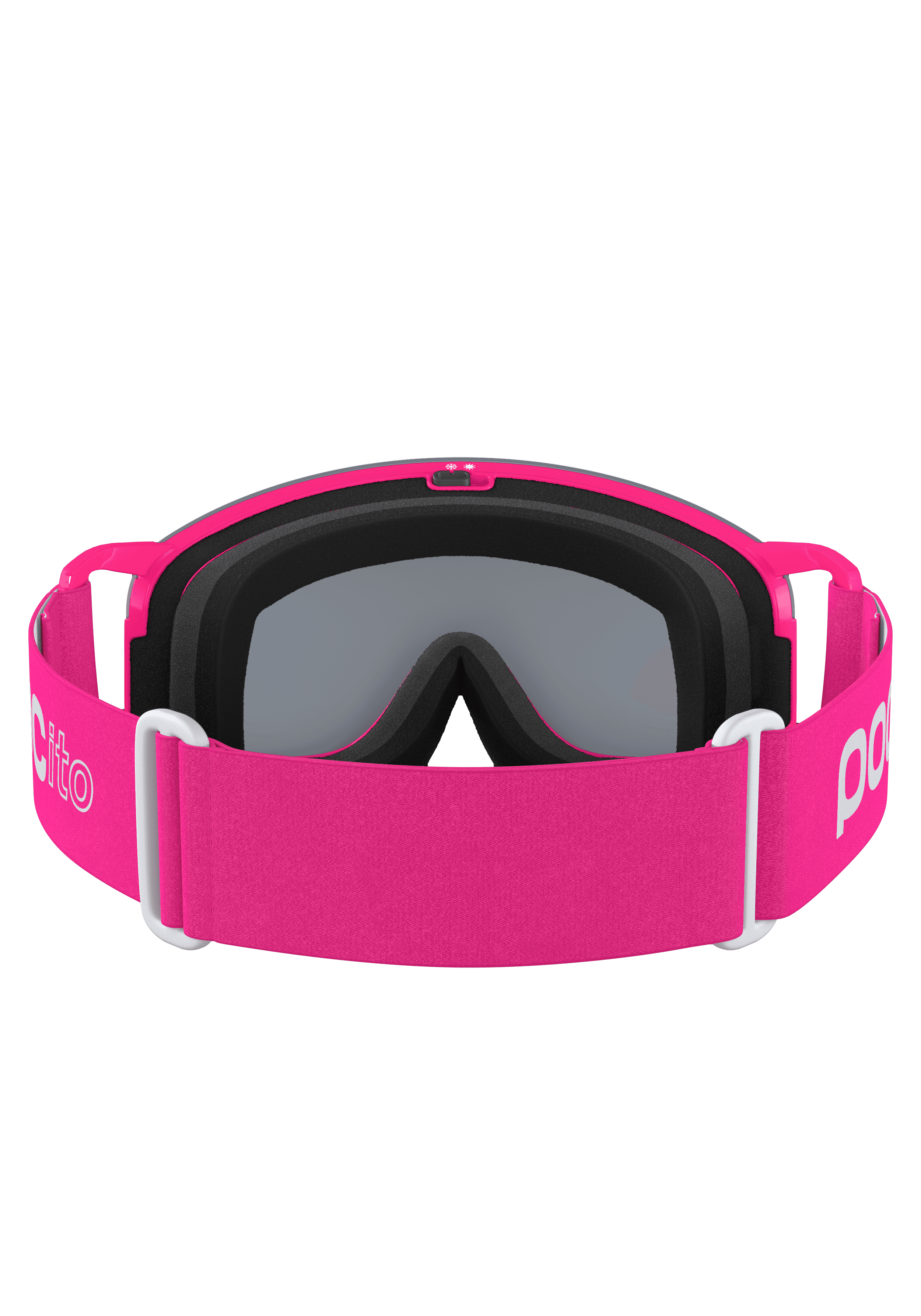 POCito Nexal Ski Googgles in Fluorescent Pink | Ski eyewear | POC (US)