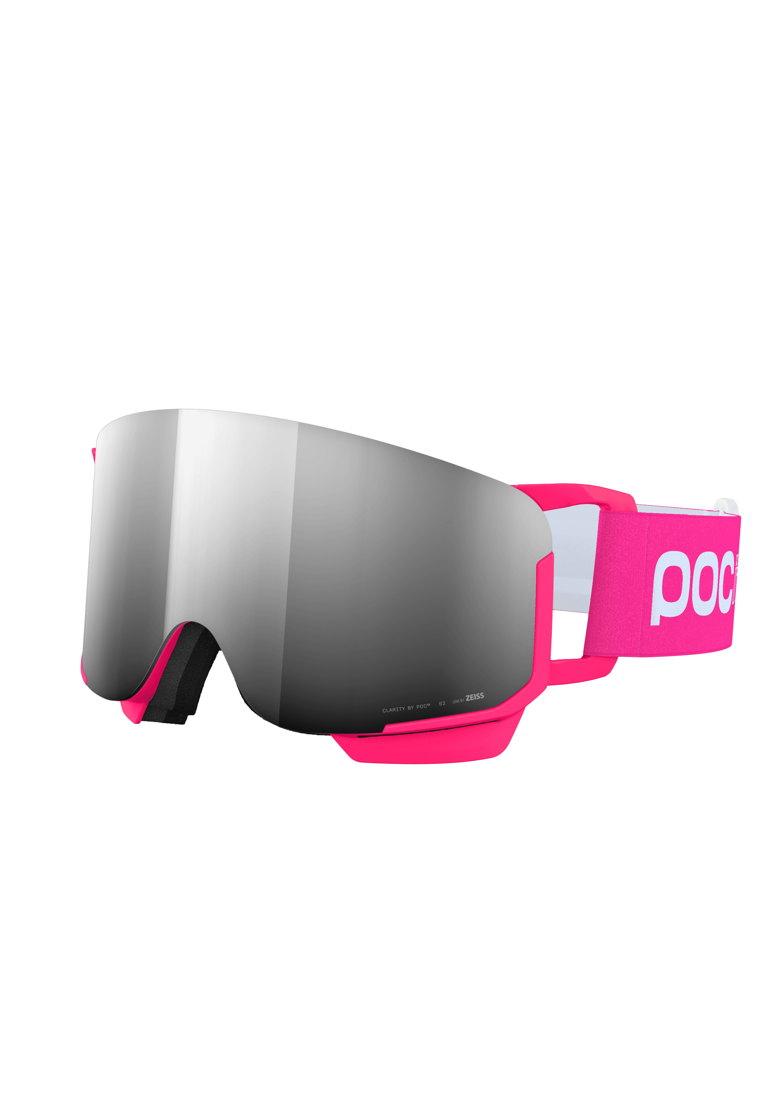 POCito Nexal Ski Googgles in Fluorescent Pink | Ski eyewear | POC (US)