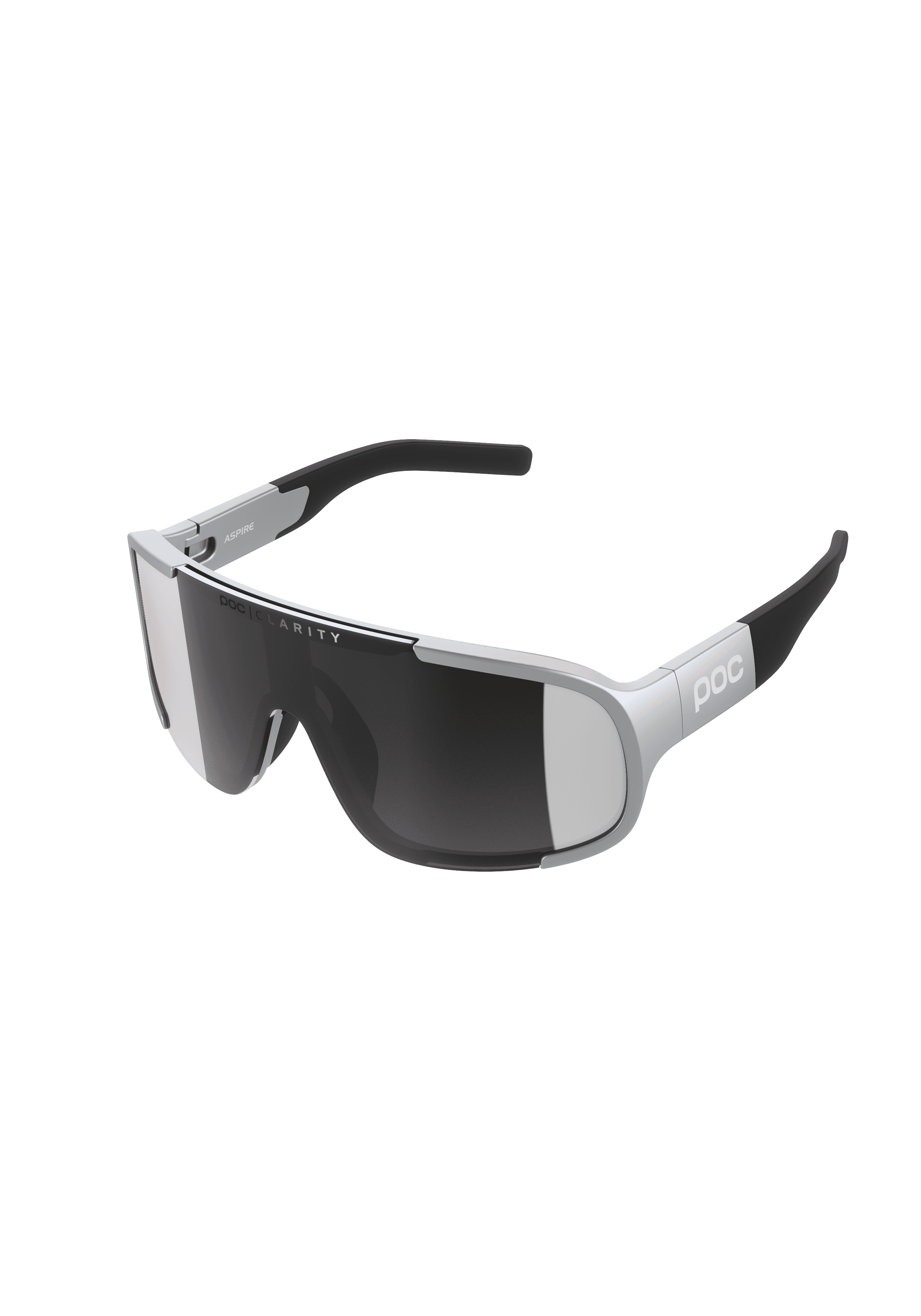 Aspire Bike Sunglasses に Argentite Silver | Cycling Eyewear | POC