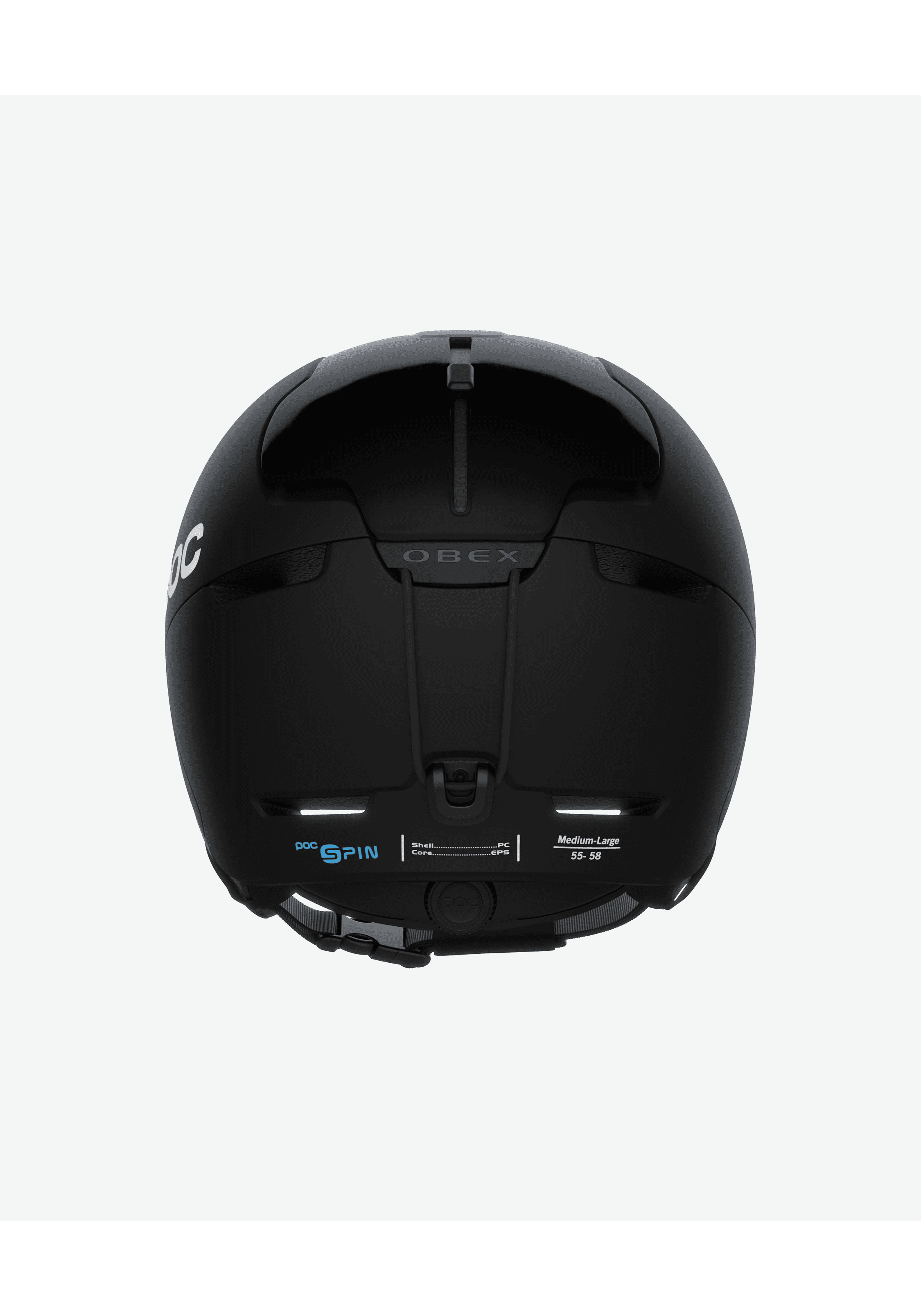Obex SPIN Ski Helmet に Uranium Black | POC (JP)