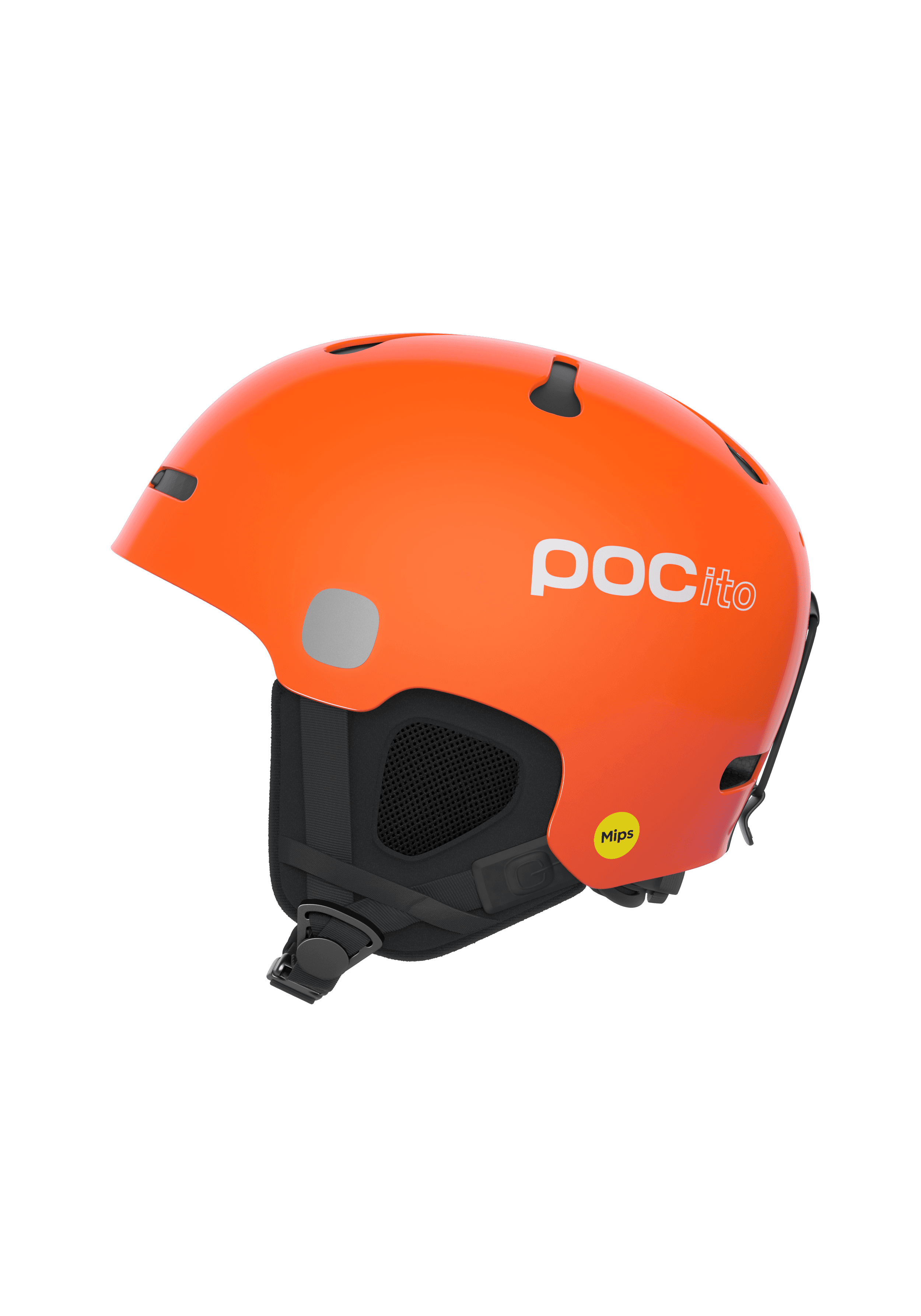 POCito Auric Cut MIPS Ski Helmet in Fluorescent Orange | POC (US)