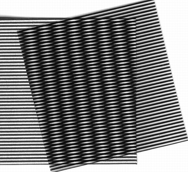 モアレ（moire）…干渉縞を楽しむ: 正多面体クラブ