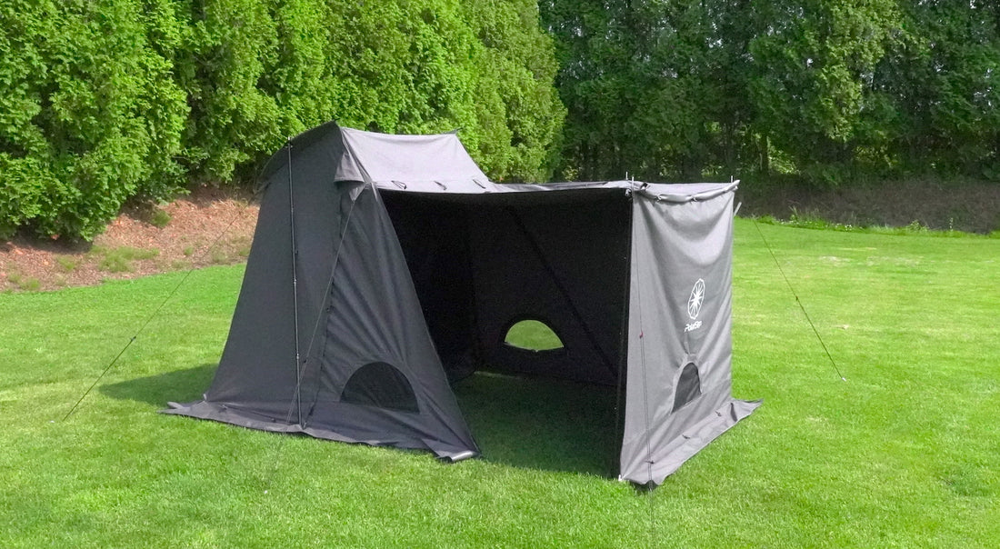 OwL用前幕 （台形型ソロテントオウル用）薪ストーブも出来るテントを