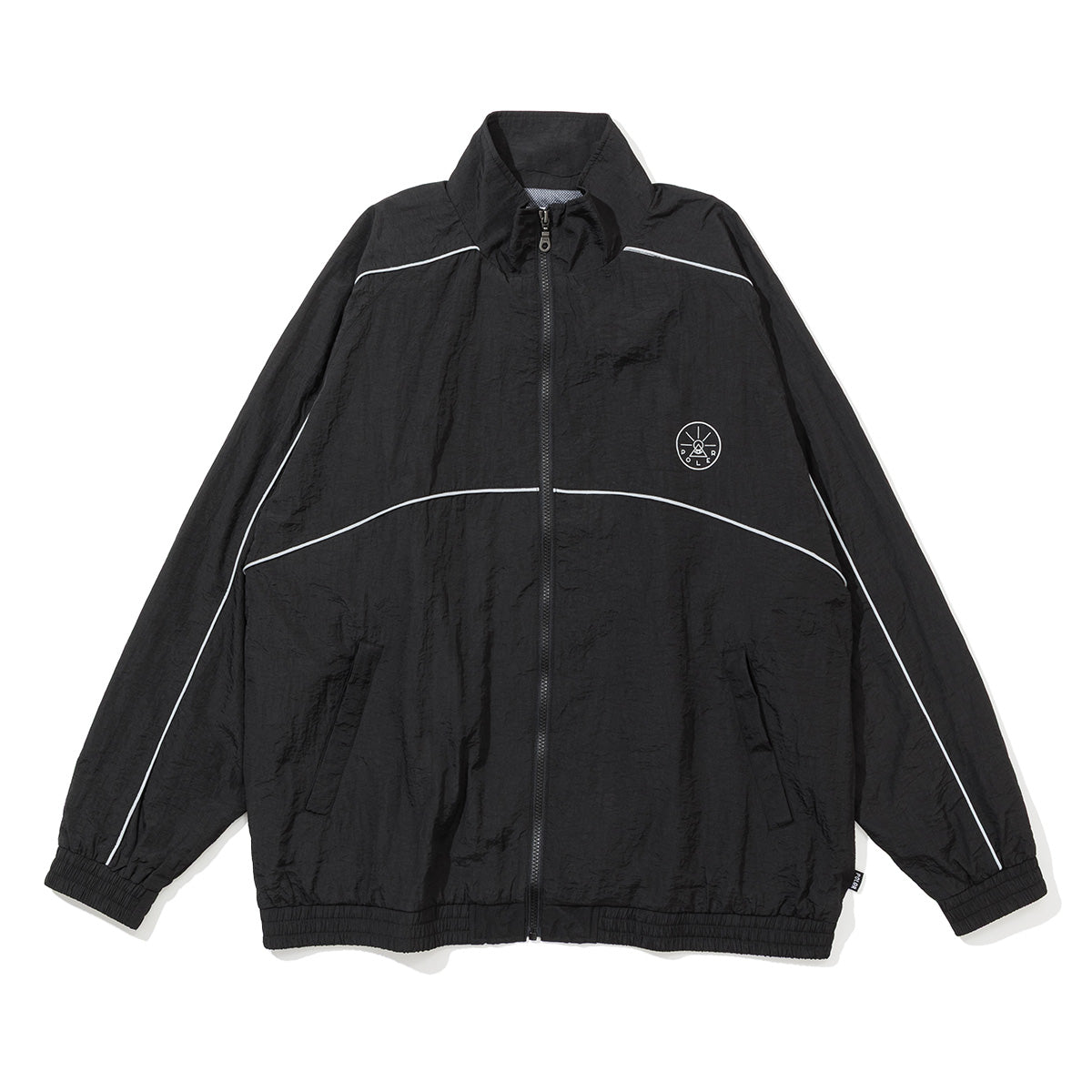 SHIRRING NYLON PIPING JACKET – polerjapan