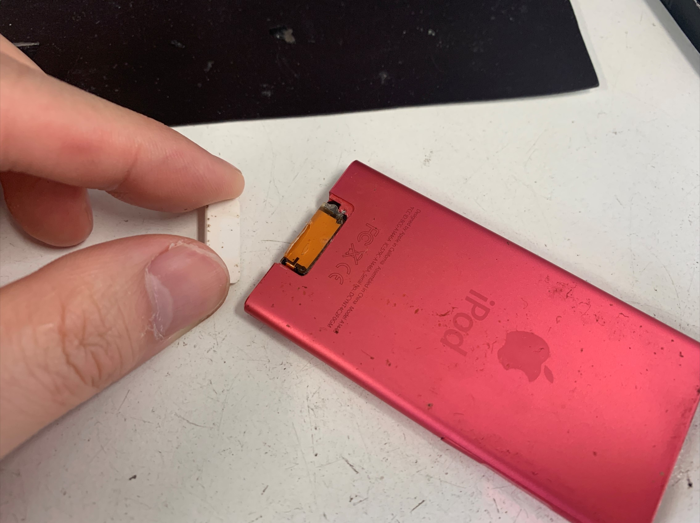 iPod nano 第7世代電池交換】修理料金6578円と格安！放電が異常に早く