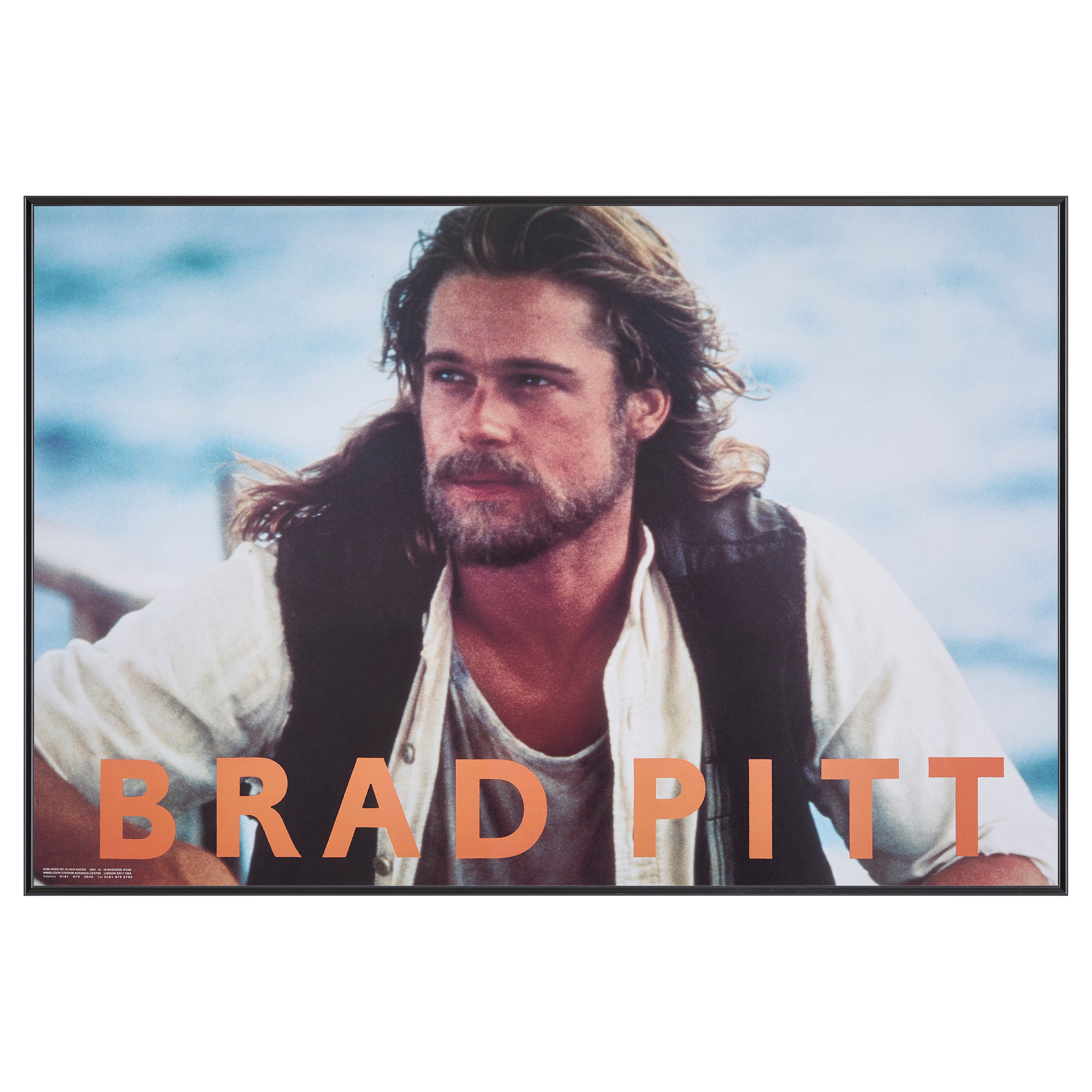 限定10枚】Brad Pitt（ブラッド・ピット） 1994 (Horizontal) / 俳優