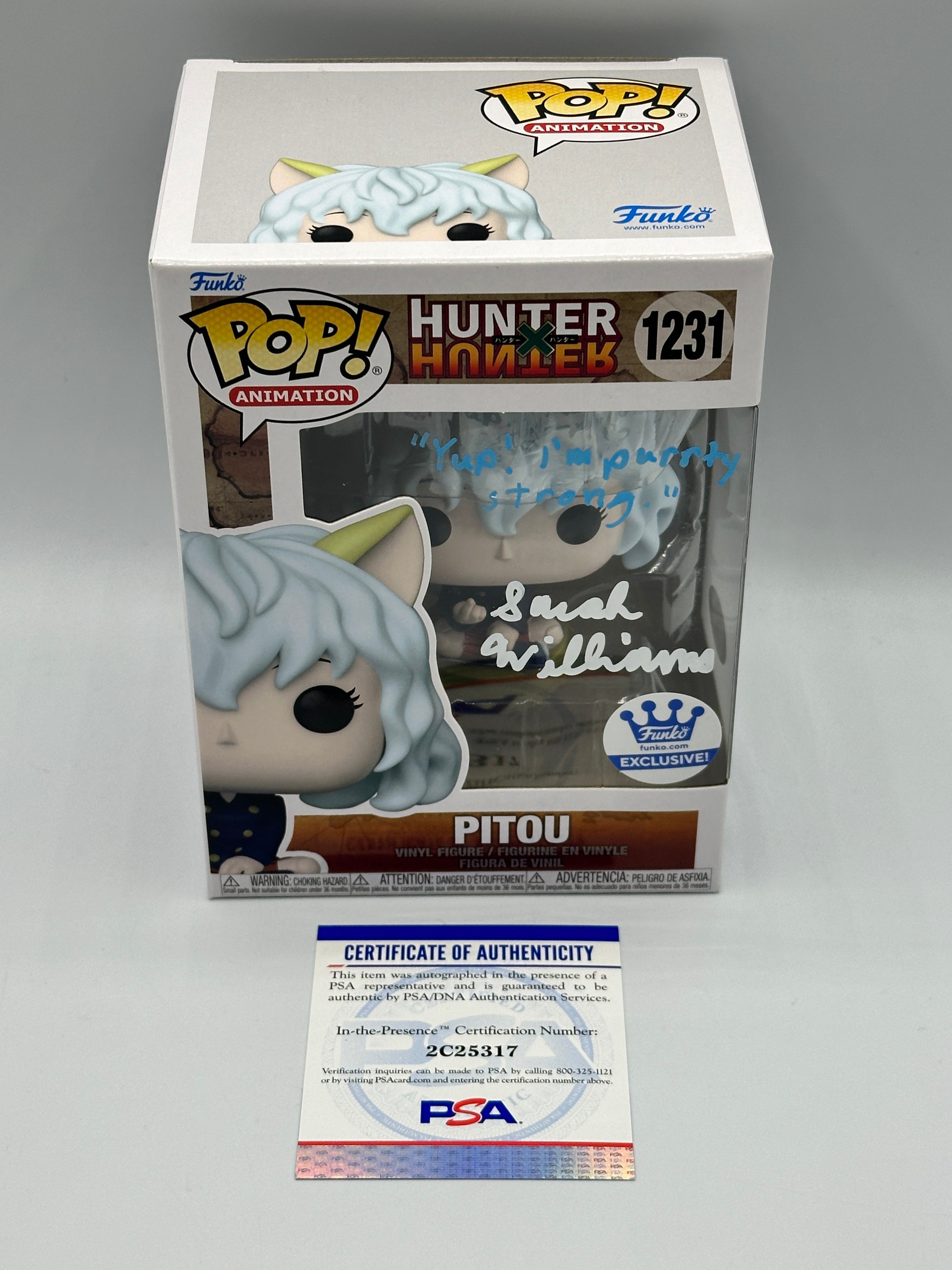 FUNKO POP! ANIMATION #1231 PITOU HUNTER x HUNTER FUNKO EXCLUSIVE