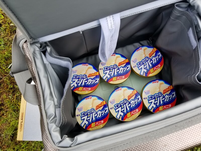 夏キャンプでアイスは食べられる？ロゴス「ハイパー氷点下クーラー