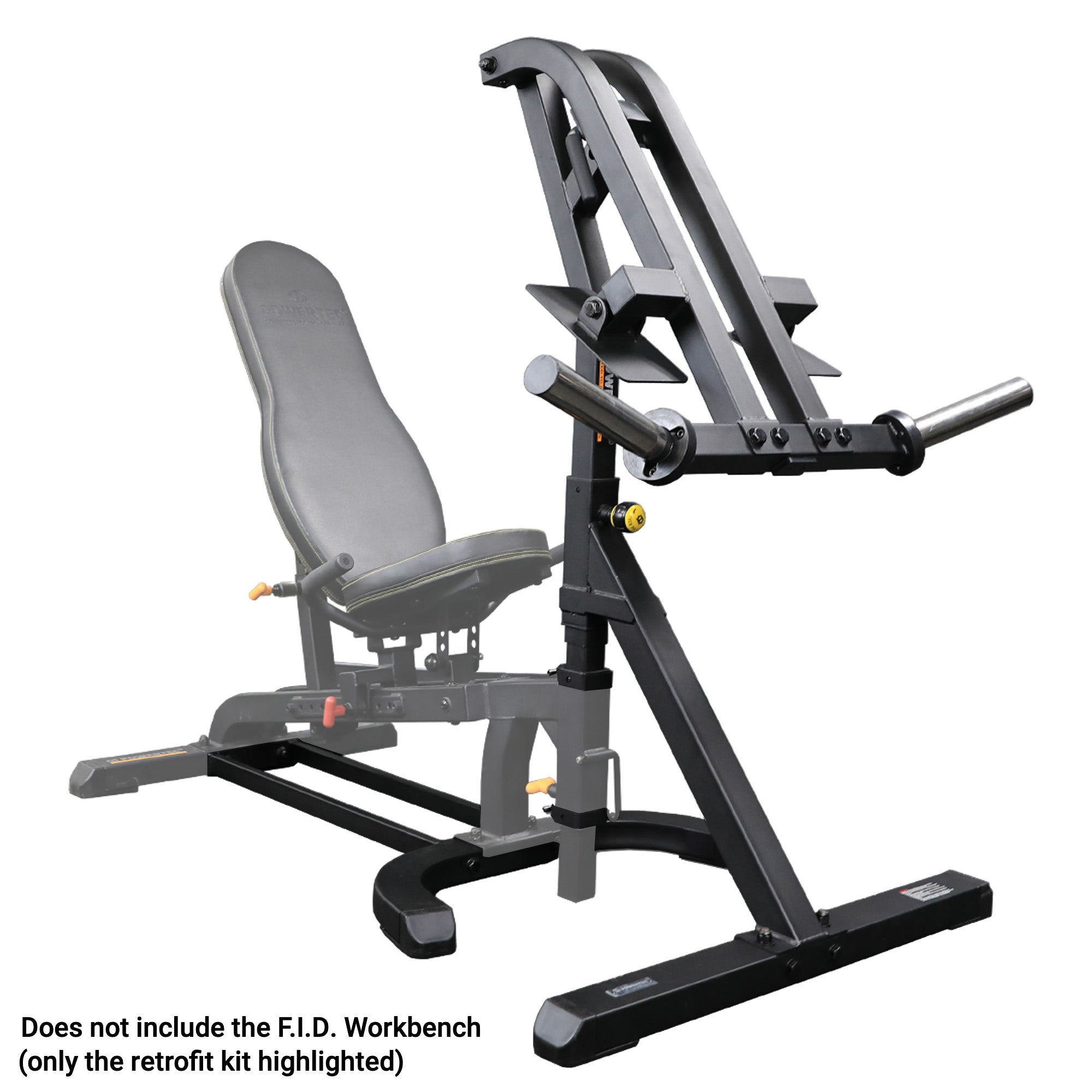 Workbench Leg Press Accessory | Powertec Attachment