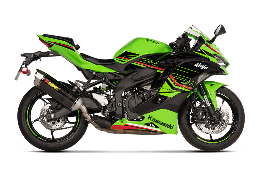 AKRAPOVIC】話題の新型Ninja ZX-4R SE/ZX-4RR 用アクラポビッチJMCA