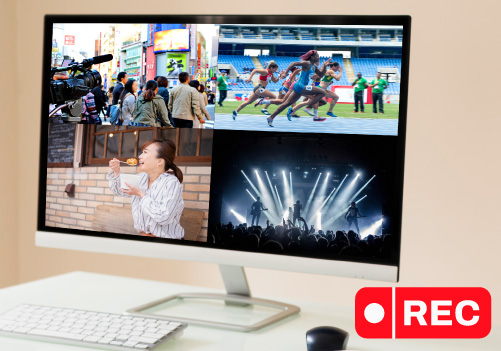 USB接続外付型 クアッドTVチューナー搭載 4ch視聴・録画できる TV