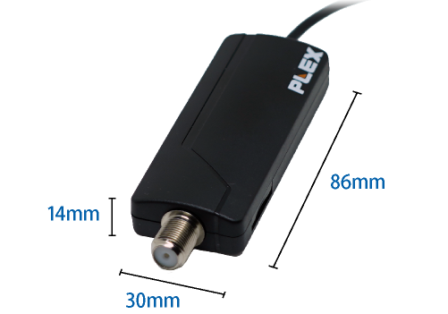 USB接続外付型 TVチューナー搭載 1ch視聴・録画できる TV チューナー地