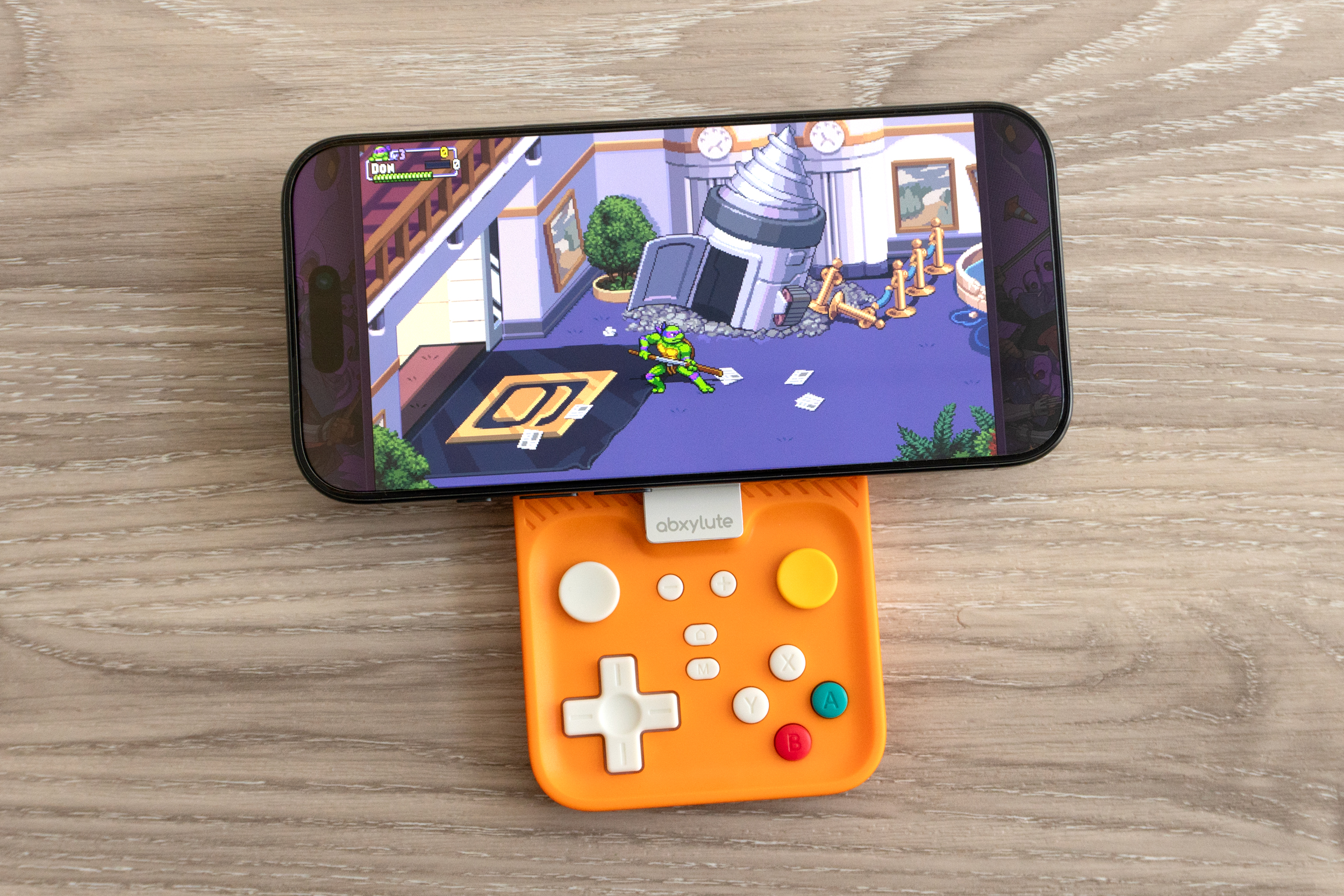 Trusting your phone to Abxylute's mobile controller requires a big