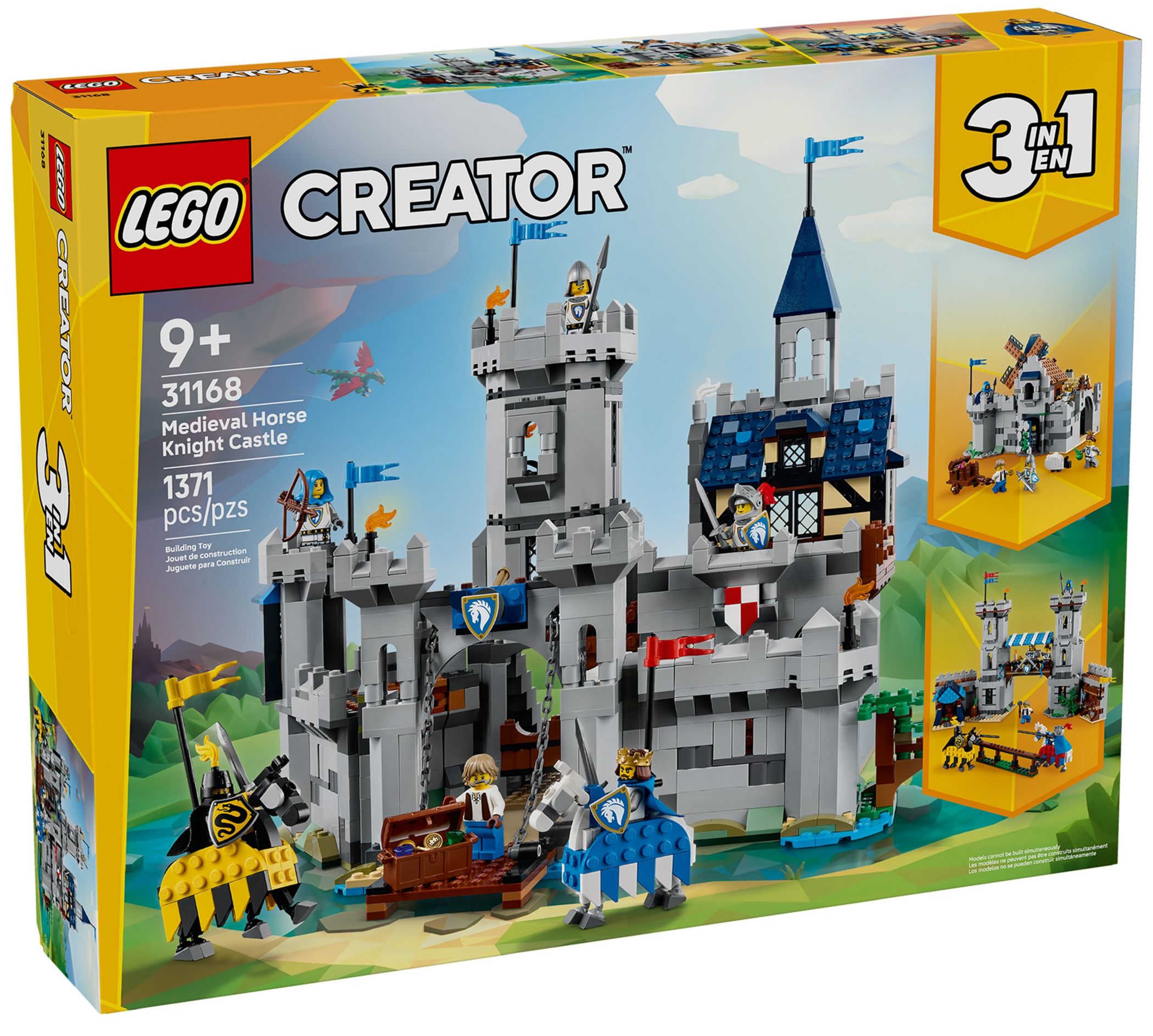 LEGO Creator 31168 Средневековый замок конных рыцарей | playzone