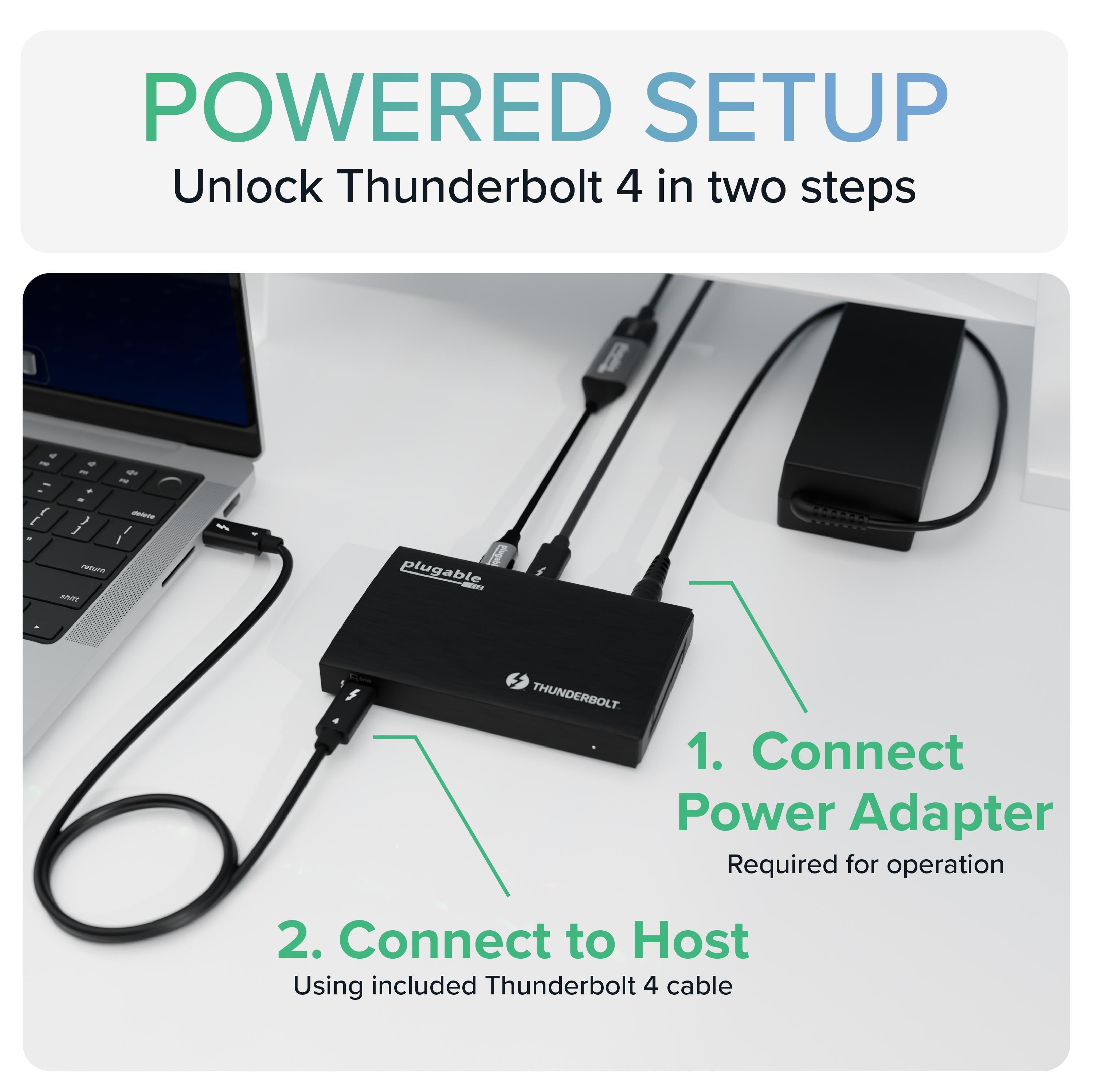 Plugable Thunderbolt 4 and USB4 Hub ~ Plugable Technologies