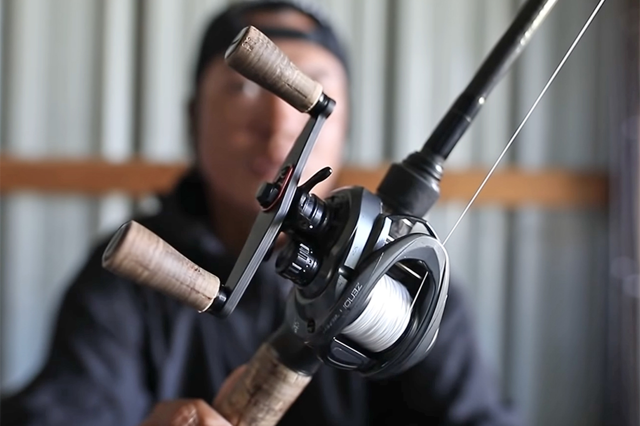 最新ベイトリール・ゼノンを買うなら「カスタムハンドルノブ」も