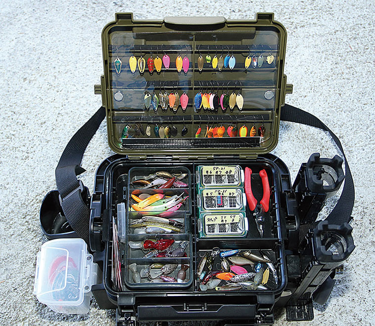 メイホー『VS-7055N』タックルボックスをお子様向けにエリアトラウト