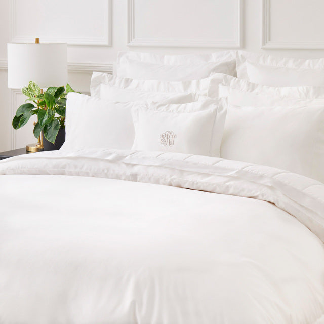 ホテルライクインテリア】掛け布団カバー 400TCコットンサテン | +CASA