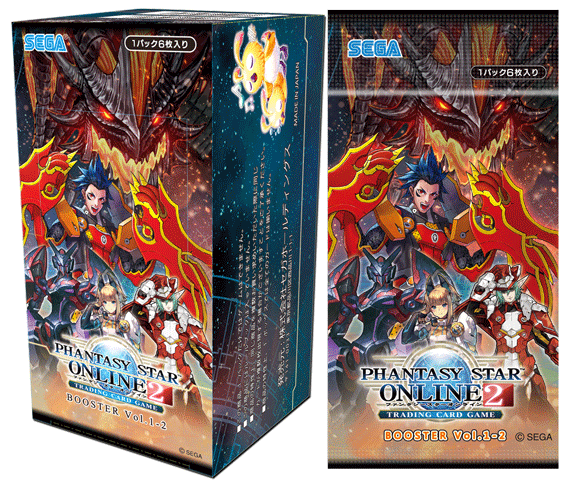 8/30 『PSO2 TCG』「ブースターパック Vol.1-2」発売！｜『PSO2 ニュー