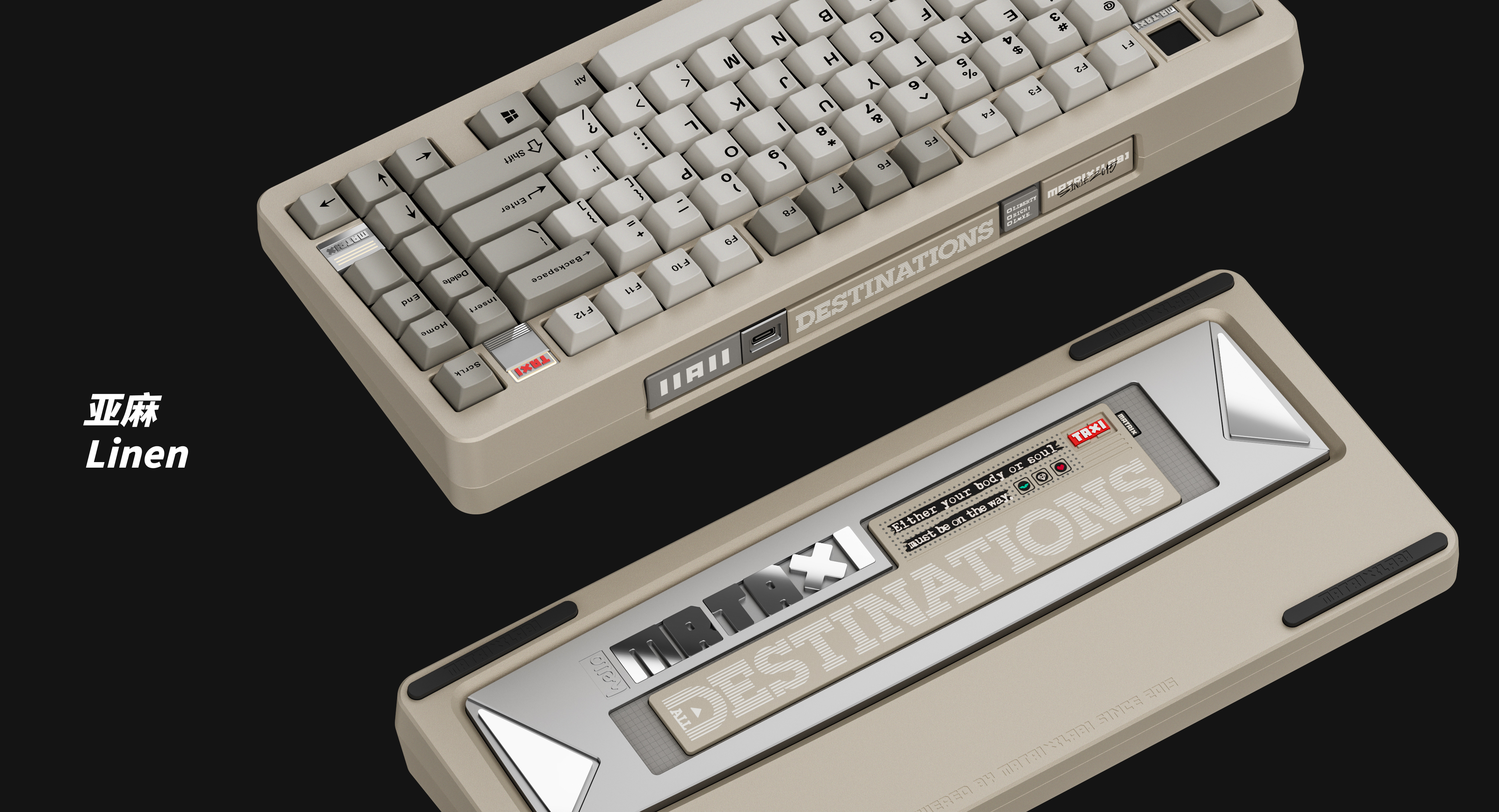 Group Buy) Matrix MRTAXI Keyboard Kit