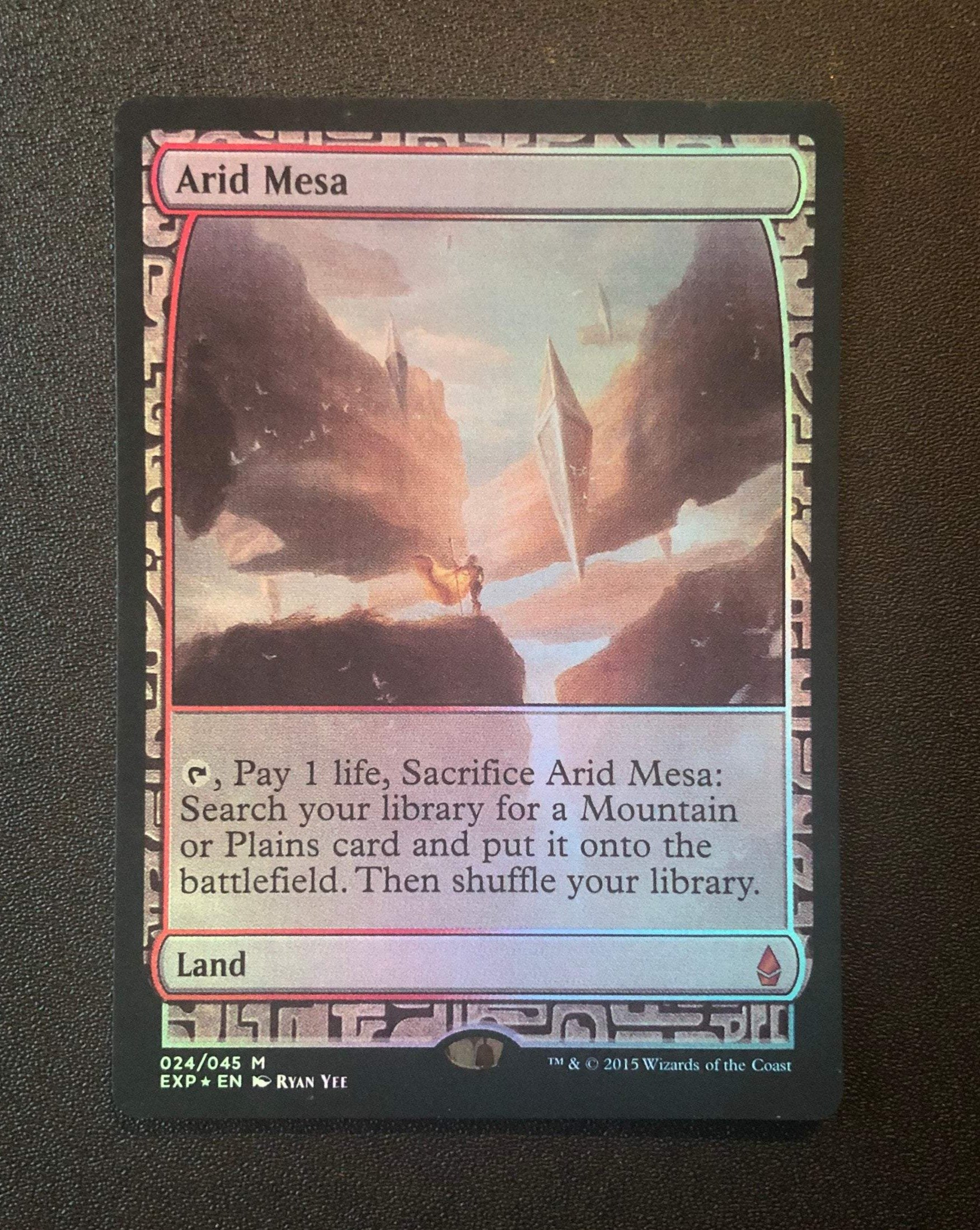 Arid Mesa (FOIL) - MTG Proxy Zendikar Expeditions - Proxy King