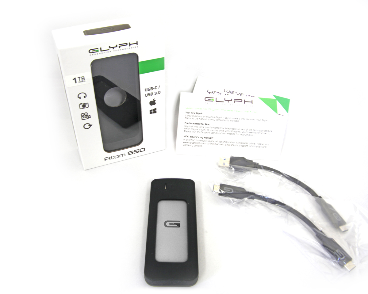 GLYPH Atom SSD 超高性能モバイル外付けSSD