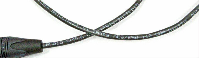 米国製】BELDEN ベルデン 1800B・AES/EBU プロ用最強デジタルケーブル