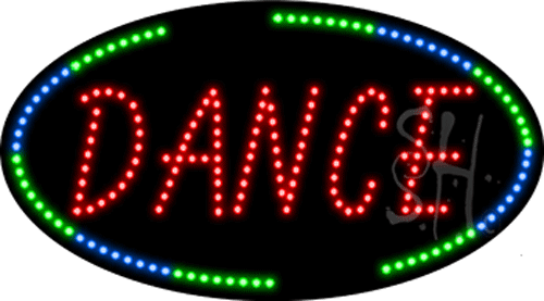 Dance Animated LED Sign - Entertainment LED Signs - Everything Neon