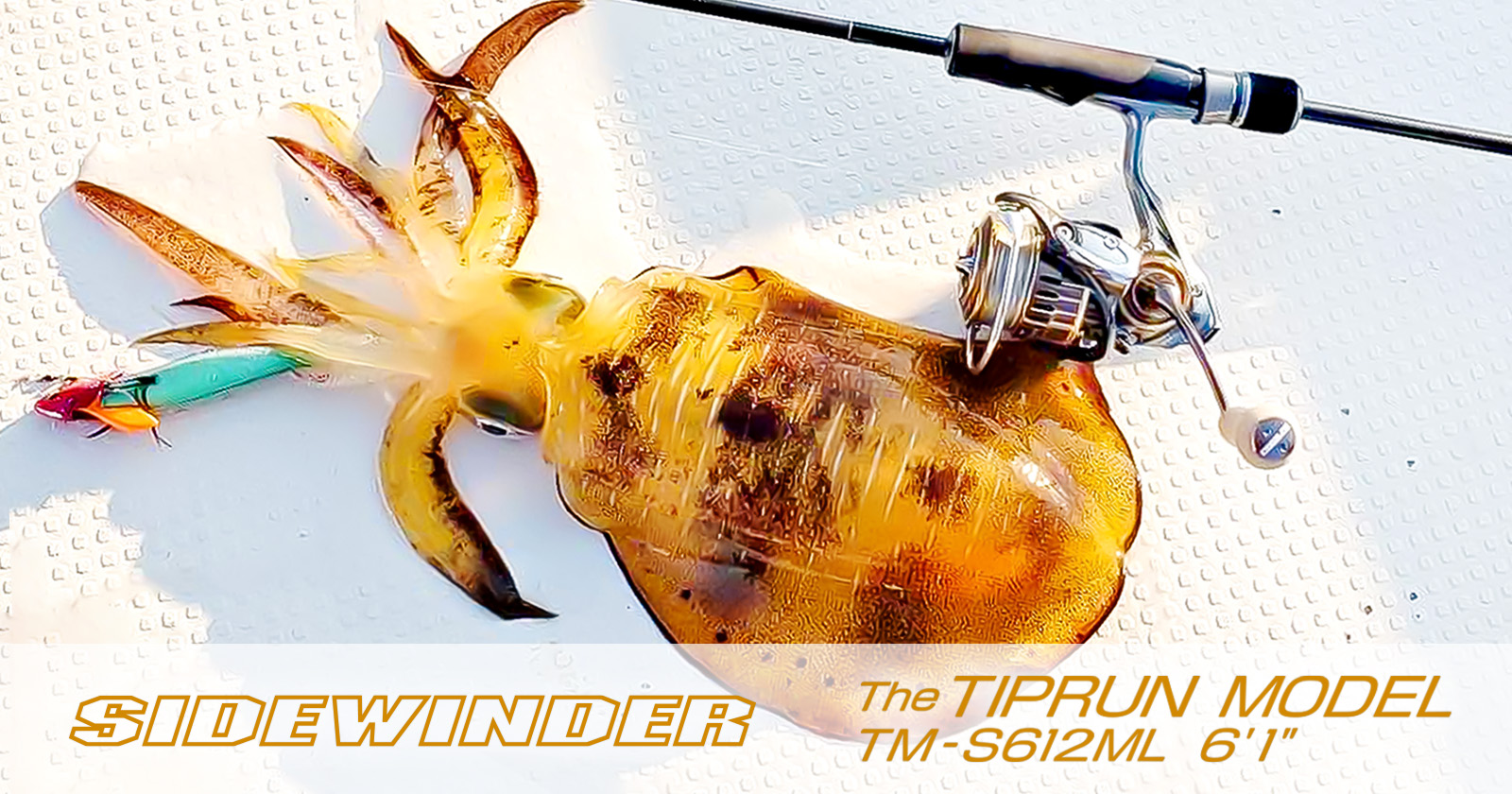 サイドワインダーTM-S612MLティップランモデル | deps OFFICIAL HP