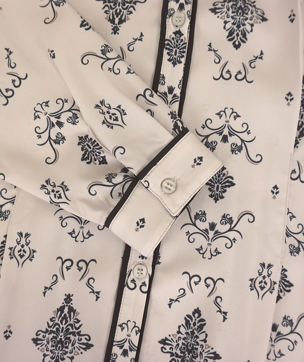 新色追加】ダマスク柄プリントワンピース☆(ワンピース) | Alphabet's