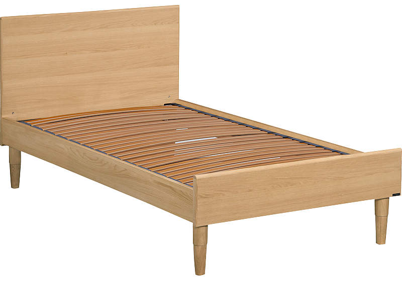 三重県引き取り】カリモク ヒュルスタ社 シングルベッド フレーム ※i1