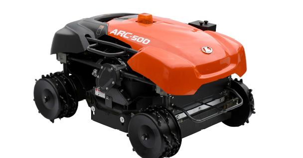 パネル下や急斜面も除草できる「ラジコン草刈機」、クボタが製品化