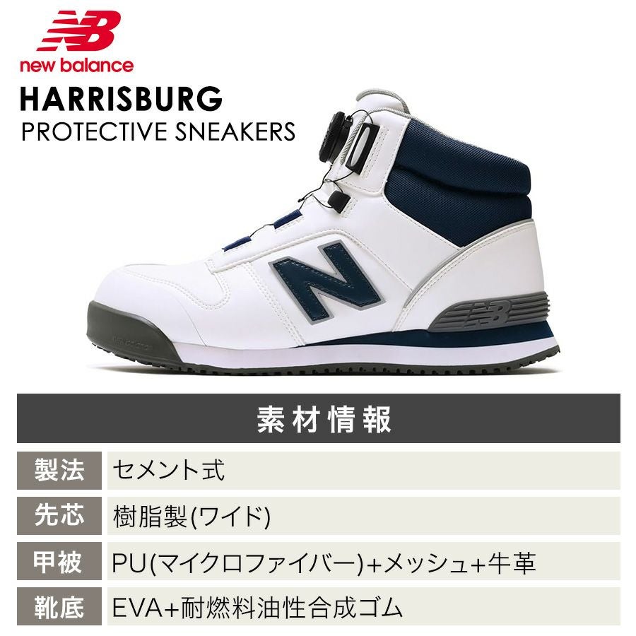 ニューバランスセーフティー ハリスバーグ HB-114 HB-231 HB-414 JSAA