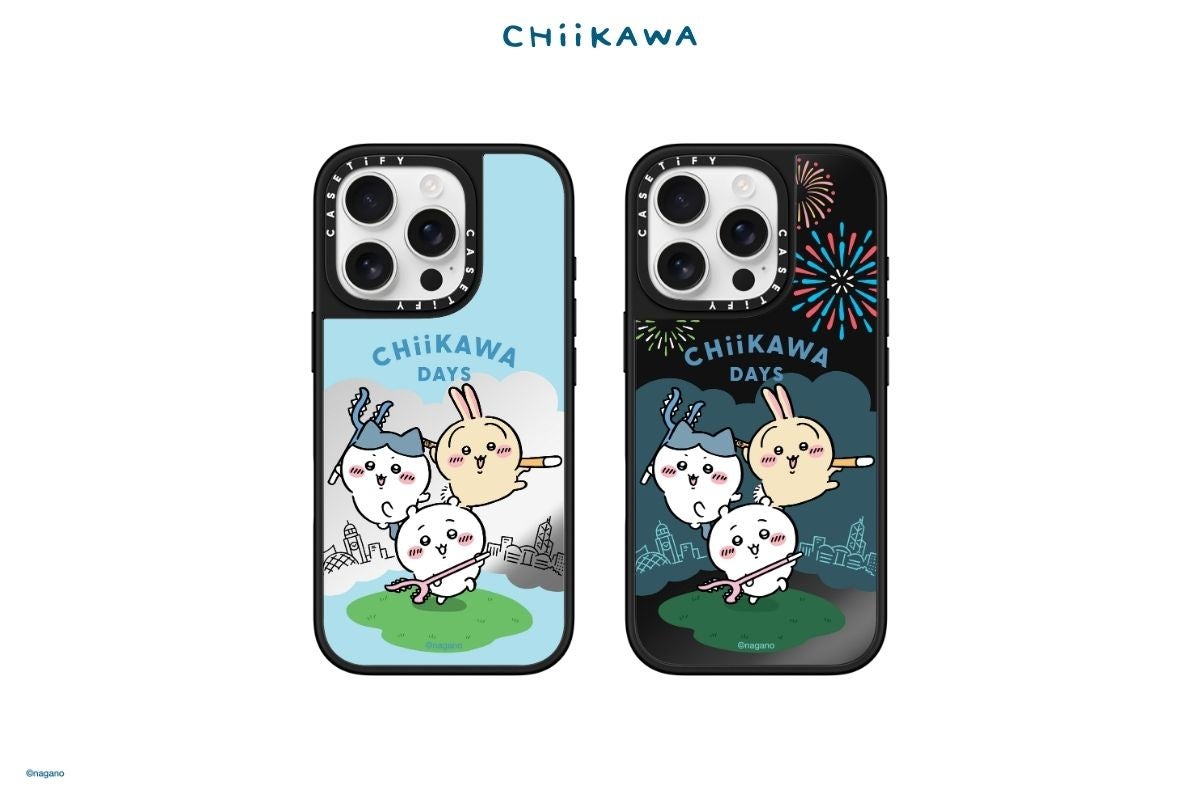 CASETiFY】「ちいかわ x CASETiFY」この夏、テックアクセもビーチ仕様
