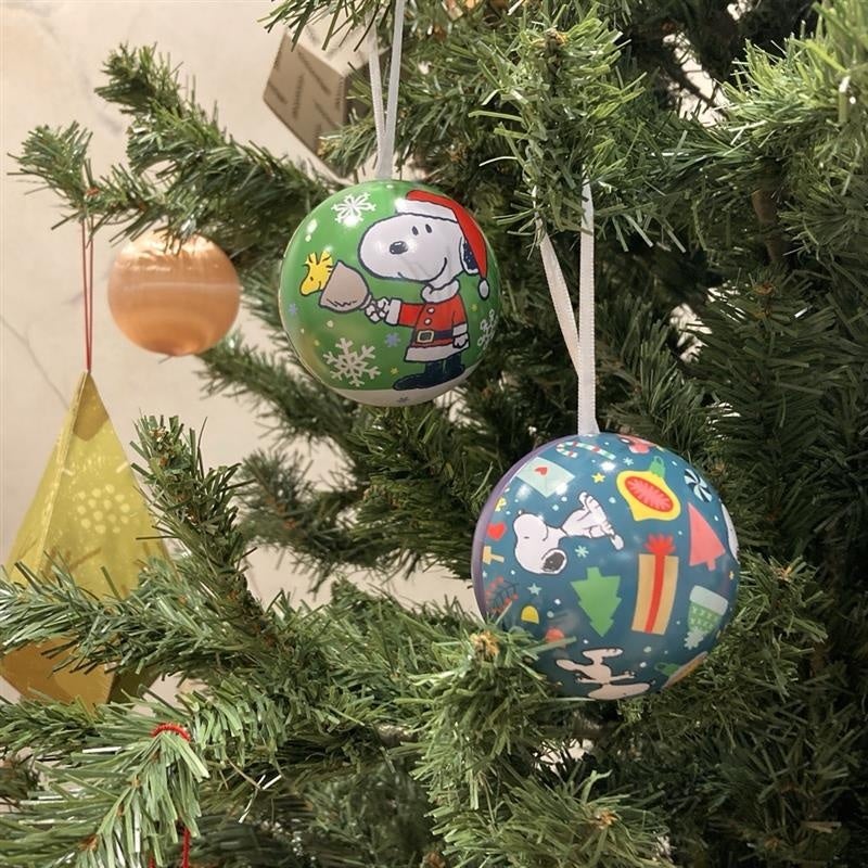 スヌーピーの輸入クリスマスオーナメントセット＆ジグソーパズルが