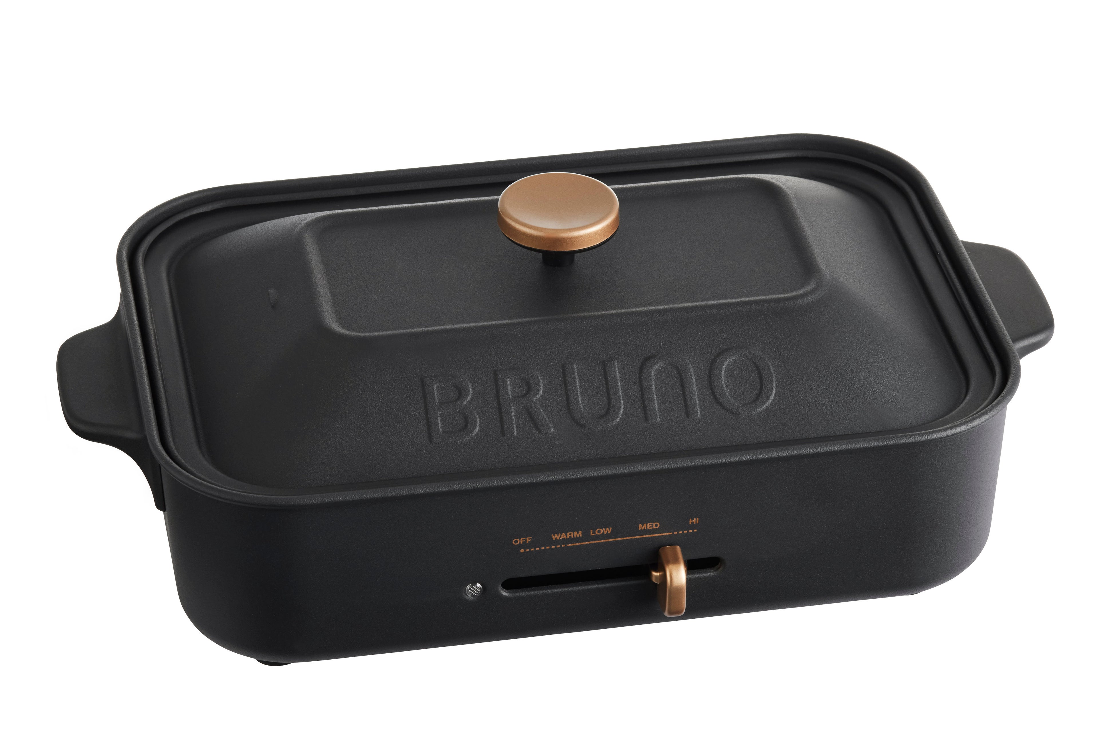 BRUNO、大人の黒へ。食卓をシックに彩る鋳物風デザイン累計販売数378万