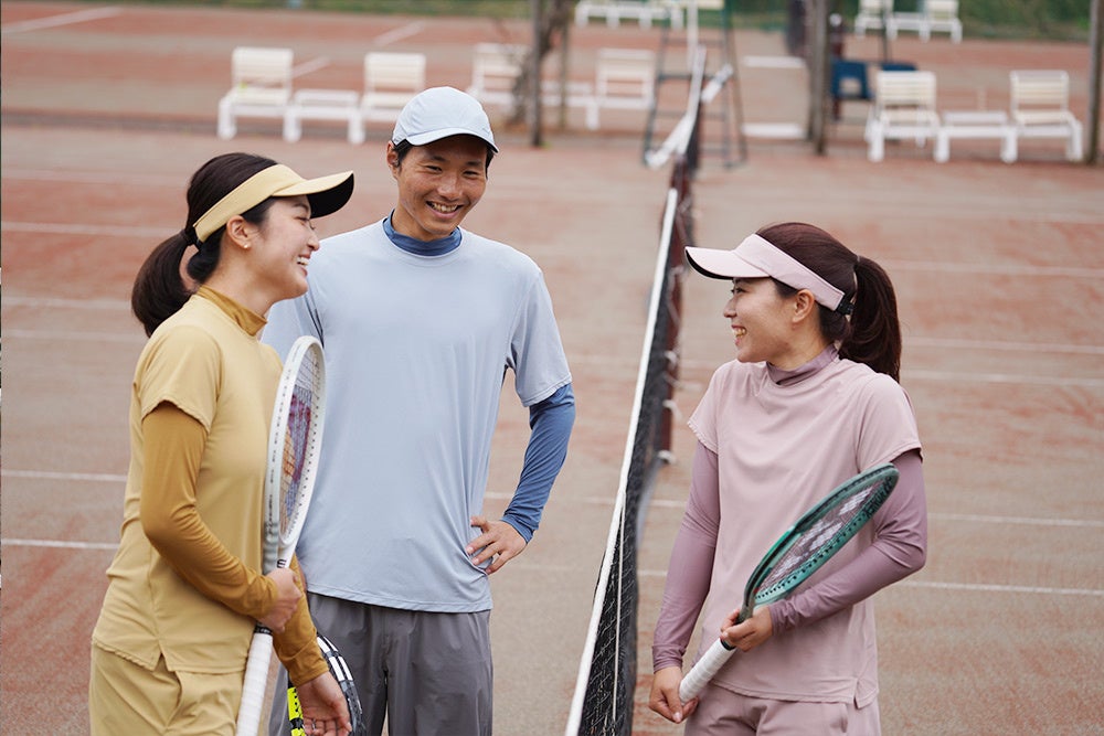 エレッセテニスアパレル 2024年春夏モデル撮影会 KPIPARKにて開催