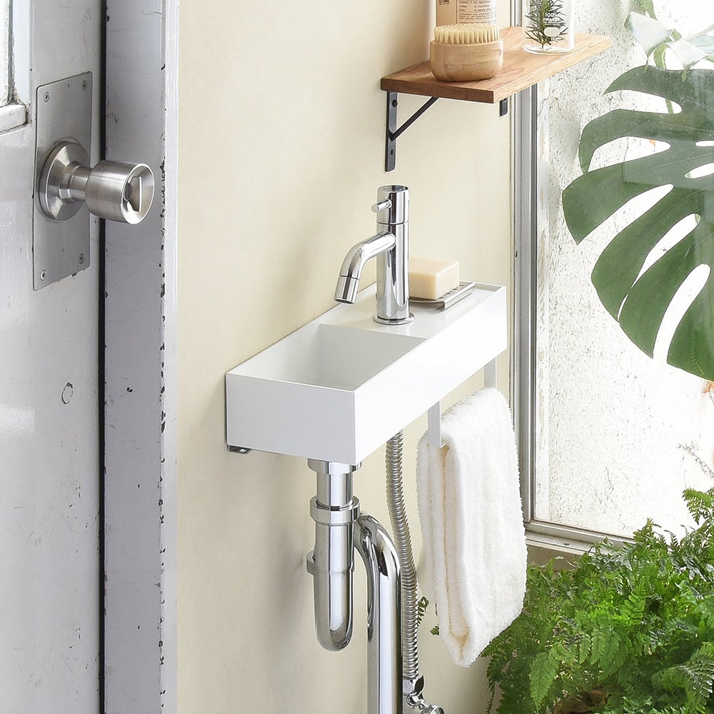 世界最小クラスの手洗い器《テハチ》を新発売 | 株式会社ミラタップの