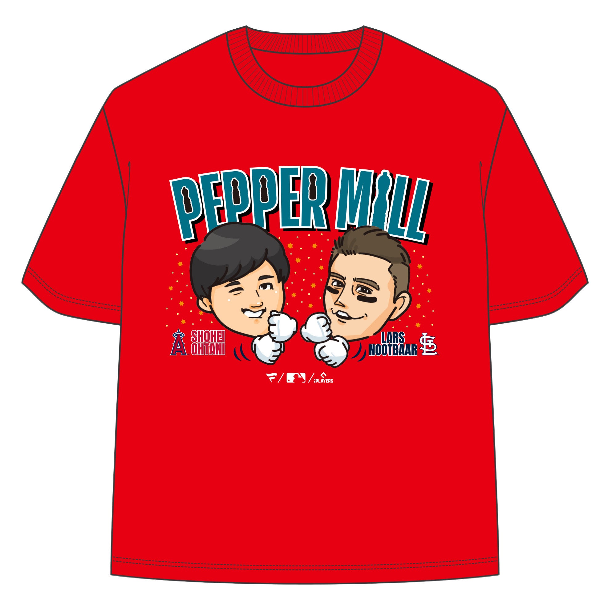 ペッパーミル T シャツ 大谷＆ヌートバー』最速で3万枚を突破！反響