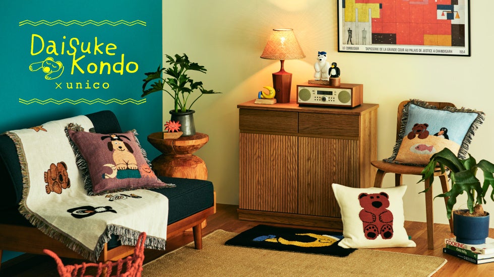 ライフスタイルショップ「unico 」がアーティストDAISUKE KONDO さんと
