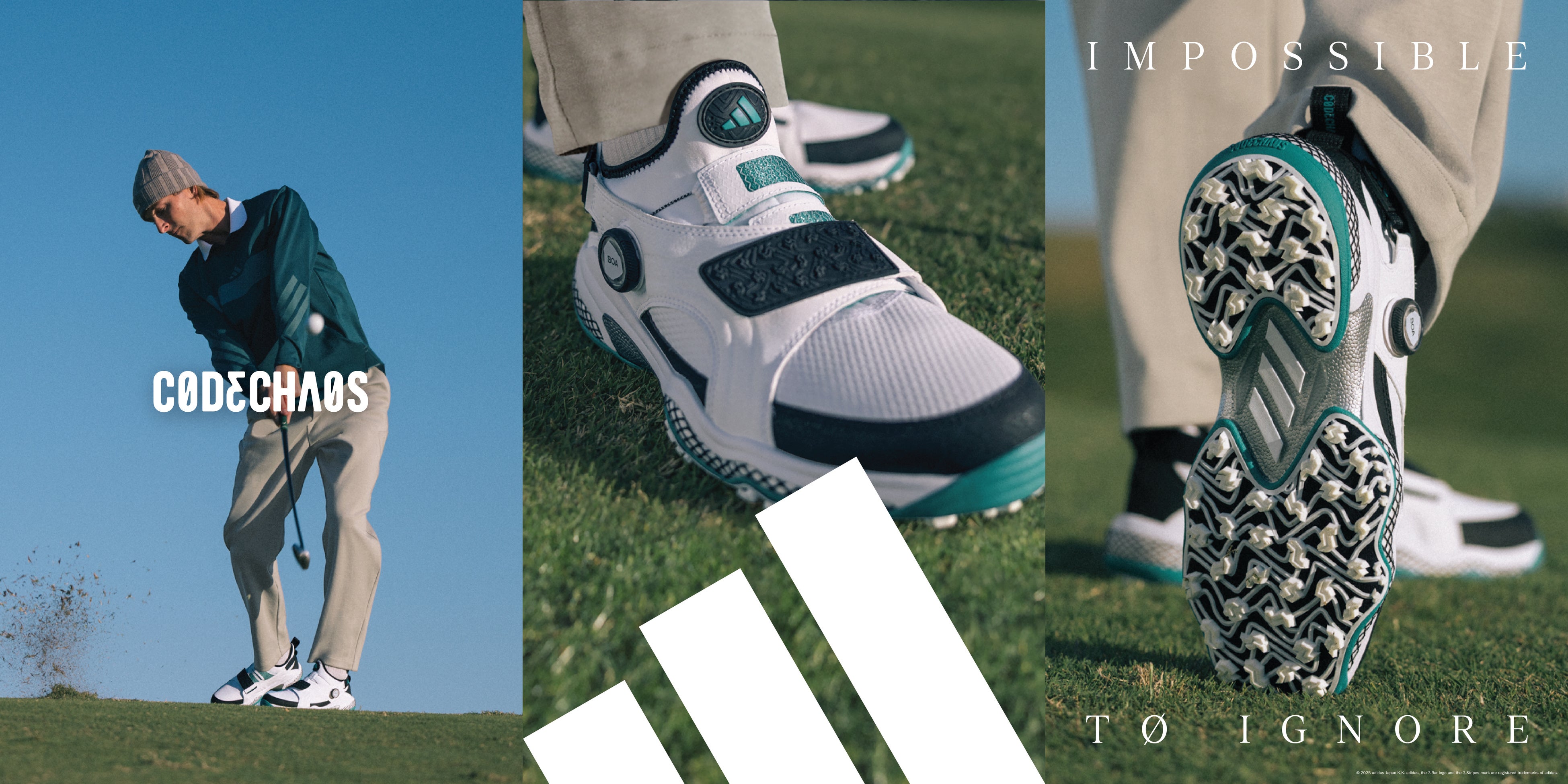 ゴルフシューズシリーズ別年間販売数量No1を誇る「コードカオス