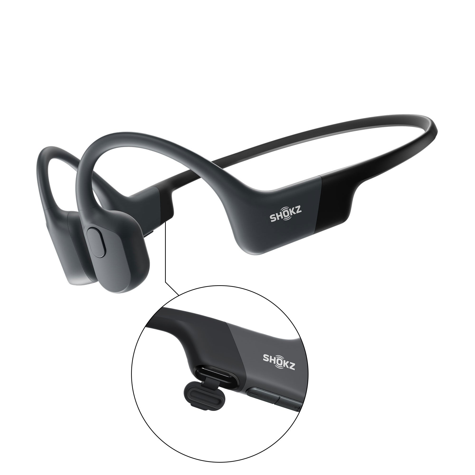 ASCII.jp：Shokz OpenRun USB-C | 骨伝導イヤホンの大ヒットモデルが