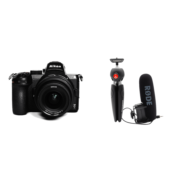 レンタル - Nikon マイクとミニ三脚つき！youtube/Vlog撮影セット Z 5