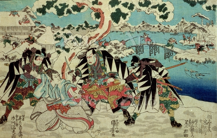 歌川国芳 「忠臣蔵」 [14178083]のアート作品 - アフロ