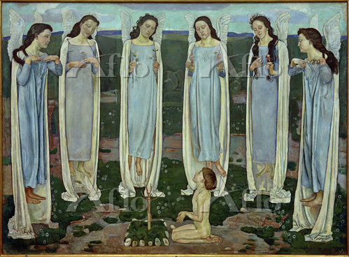 フェルディナント・ホドラー 「選ばれし者」 [34156938]のアート作品