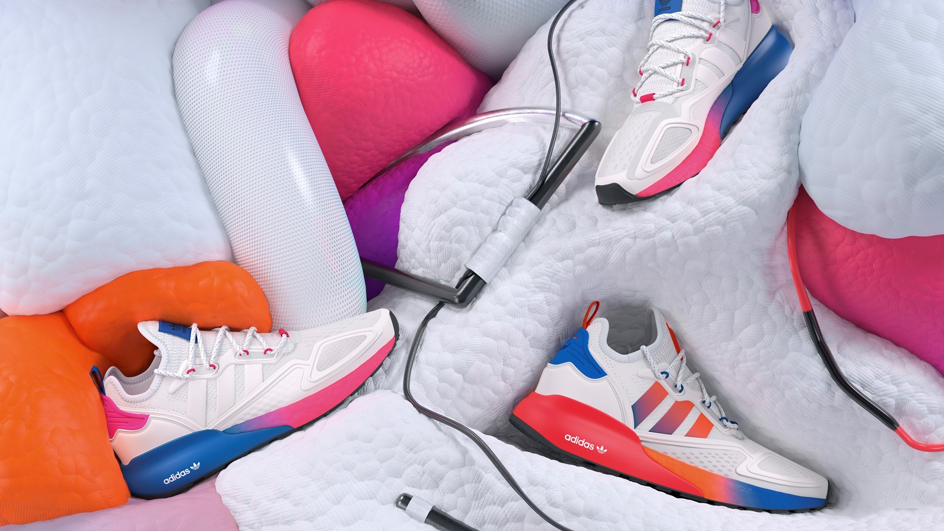 Launching Four New ZX 2K Sneakers for the Fall/Winter 2020 Collection