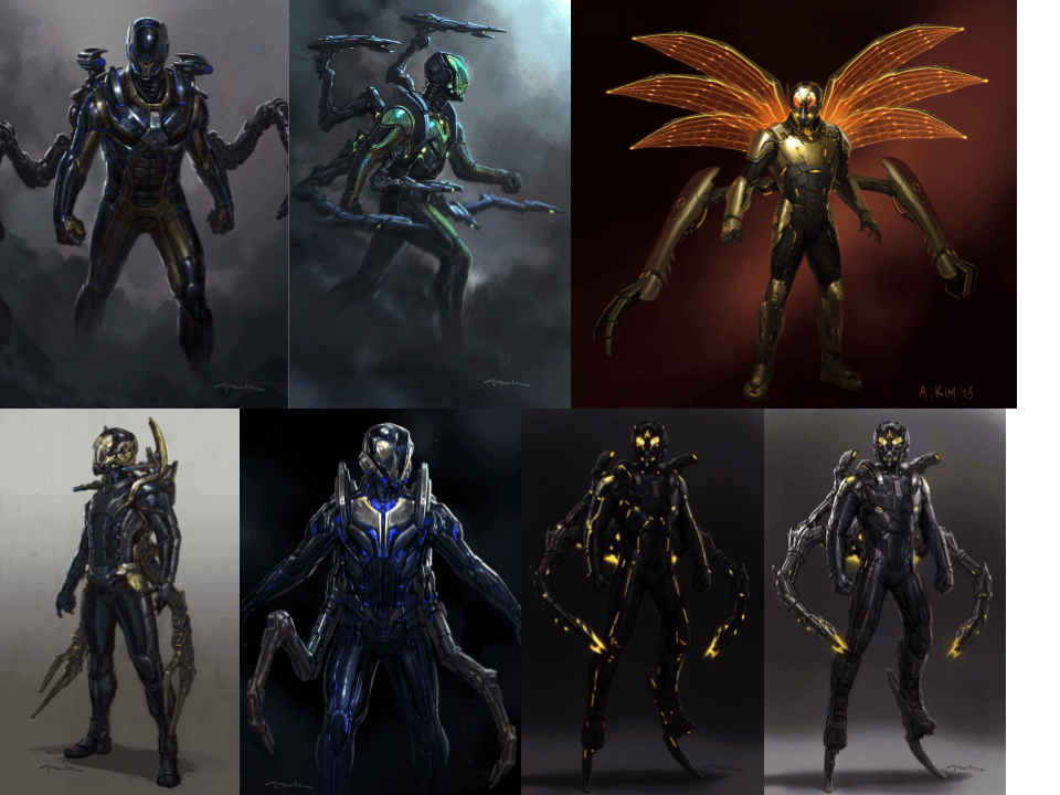 Yellowjacket Concept Art : r/marvelstudios