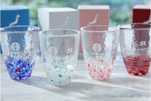 墨田区のスターバックスでしか買えない「江戸切子グラス」がステキと