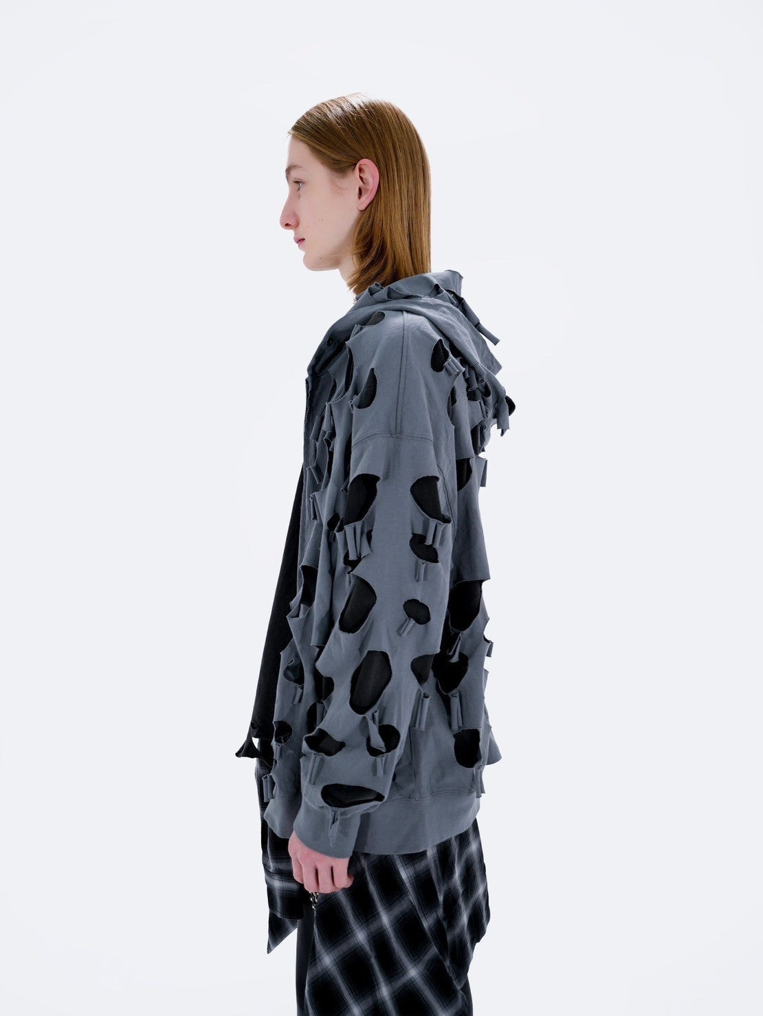 Bizarre Maiden】damage full zip hoodie – PRESSING WEB SHOP