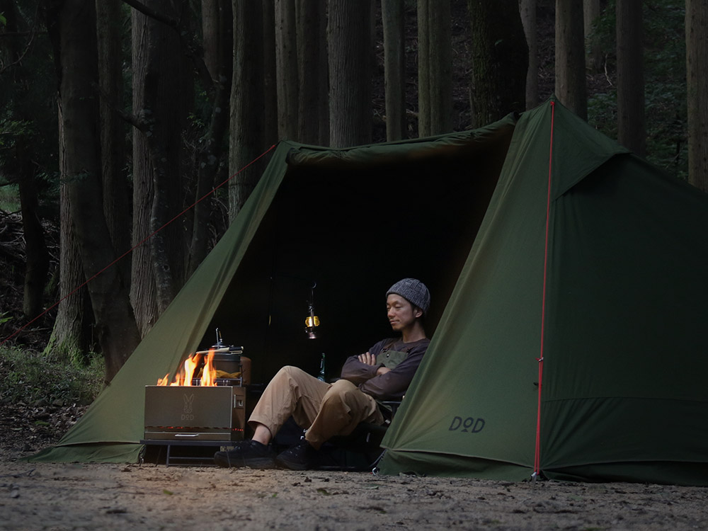 DODからソロキャンプの楽しみがつまったシェルター「ソロソウル